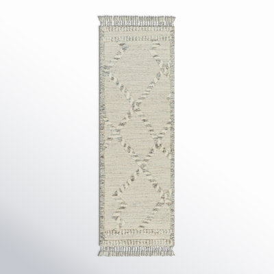 Leanna Hand-Knotted Ivory Moroccan Rug