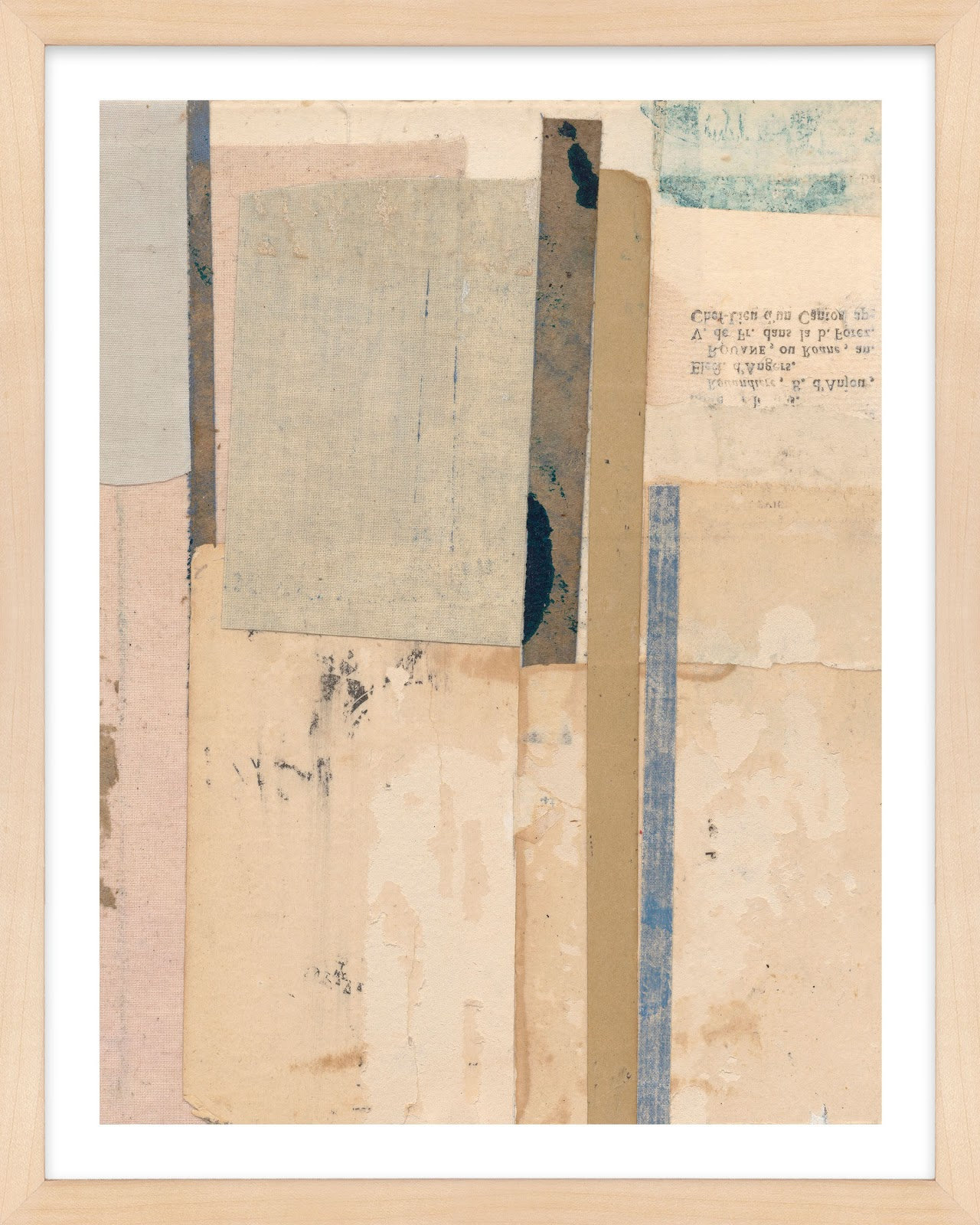 Go Softly by Sarah Short, Maple, 50" H x 40" W x 1.25" D