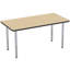 Table rectangulaire d'activité rectangulaire avec pieds réglables-49447499-99105924-99105923
