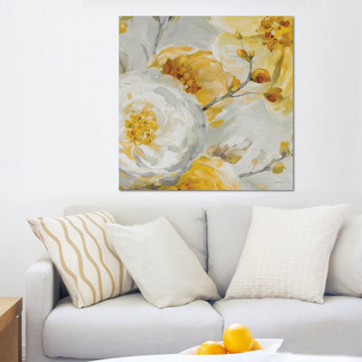 « soleil ii », reproduction de peinture à l’acrylique sur toile tendue