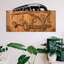 Décoration murale en bois