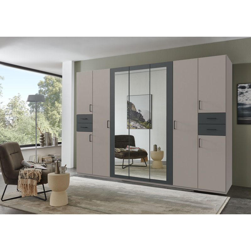 7 Door Particle Board / Chipboard Wardrobe