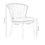 Siyana Upholstered Dining Chair-1206154283