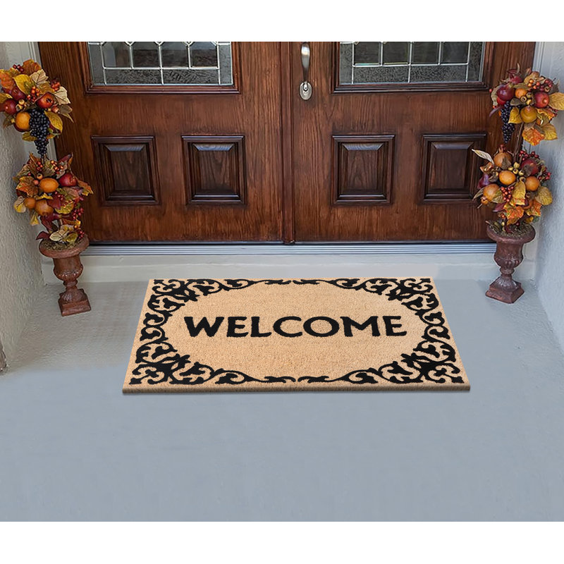 Paillasson Natural Welcome, L 24 po x L 36 po