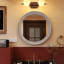 Miroir mural rond