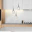 Luminaire suspendu en cristal 3 lumières Holmstrom