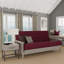 Housse pour futon à coussins carrés Leupp-21334027-21334030