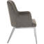Florissant 46cm H Velvet Upholstered Armchair in Black