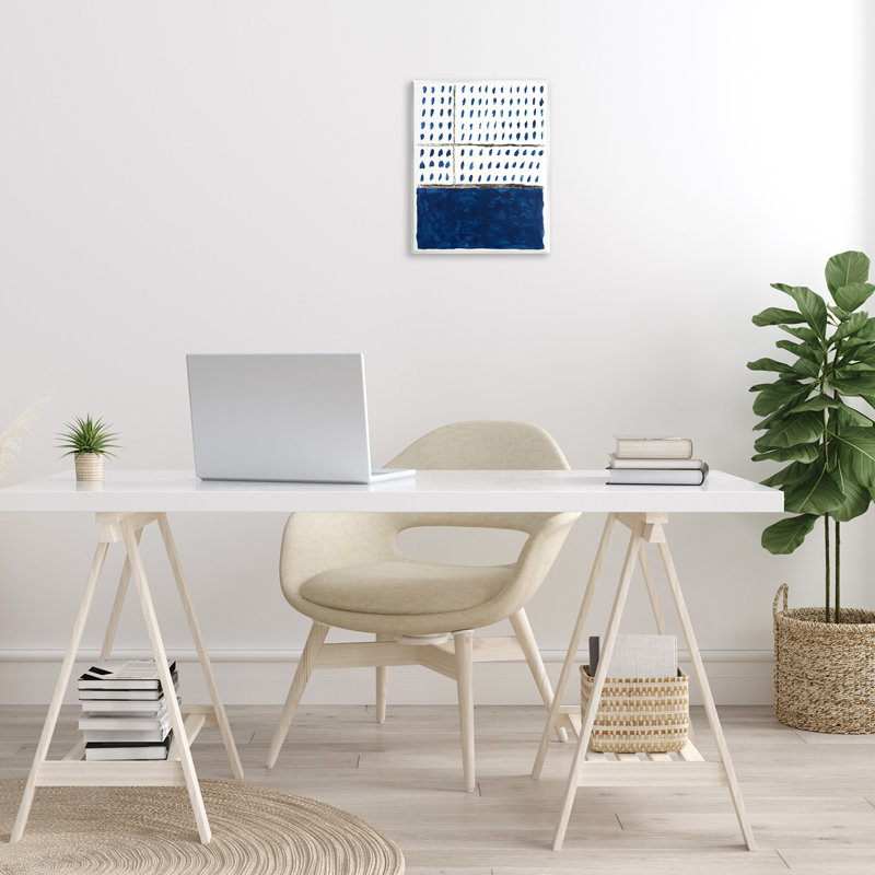 Modern Dot Pattern Wall Plaque Art by Michael Willett