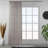 Triple Pinch Pleated Extra Long and Extra Wide Faux Linen Sheer Single Panel-92185600-92185652