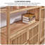 Bibliothèque en bois Modern