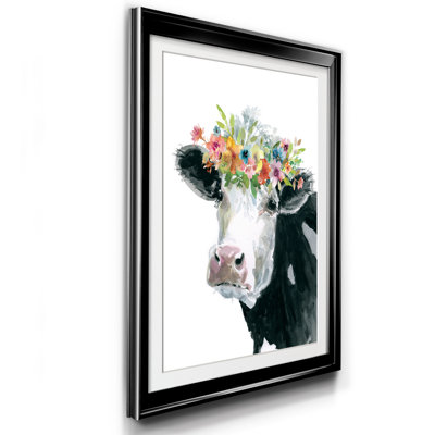 " Flower Crown Cow "