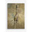Summer Safari Giraffe - Impression sur toile tendue-28847672