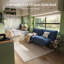 Canapé-lit futon convertible capitonné 66 po Serta-872957979