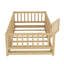 Lit de sol avec barrière de sécurité et porte Montessori-1230832103-1230832098