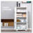 48.5" Farmhouse Kitchen Pantry
