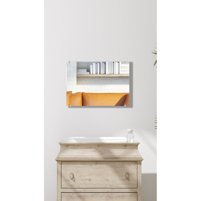 Zarrea Flat Wall Mirror, 24.5" x 8.5"