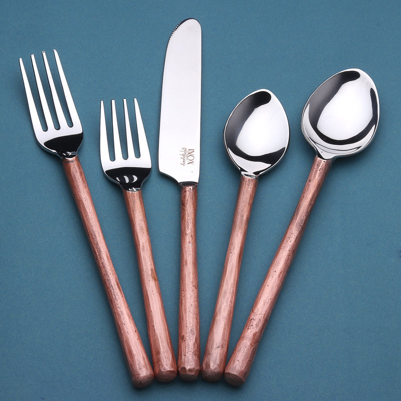 Ensemble de couverts 5 pièces Camelia, service pour 1 personne