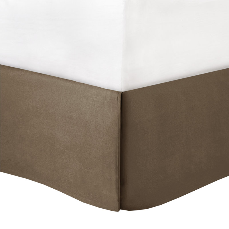 Ensemble d'édredon 7 pièces pour très grand lit - Collection de literie taupe / brun | Idée de cadeau