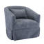 360-Degree Swivel Accent  Armchair Linen Blend-1479489375