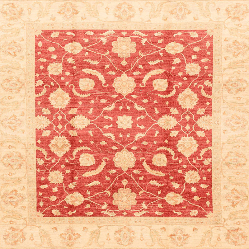 Tapis abstrait moderne 3791, Carré 6 pi