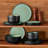Amber 16 Piece Stoneware Dinnerware Set, Service For 4-119338688