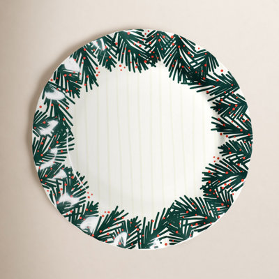 Floral Ceramic Dinnerware Set - Service for 4