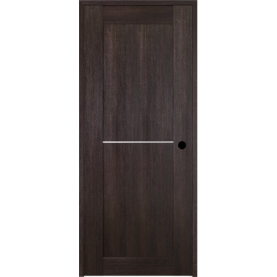 Porte standard en bois manufacturé et en métal pré-fini Avon 07 1H DIY-FRIENDLY