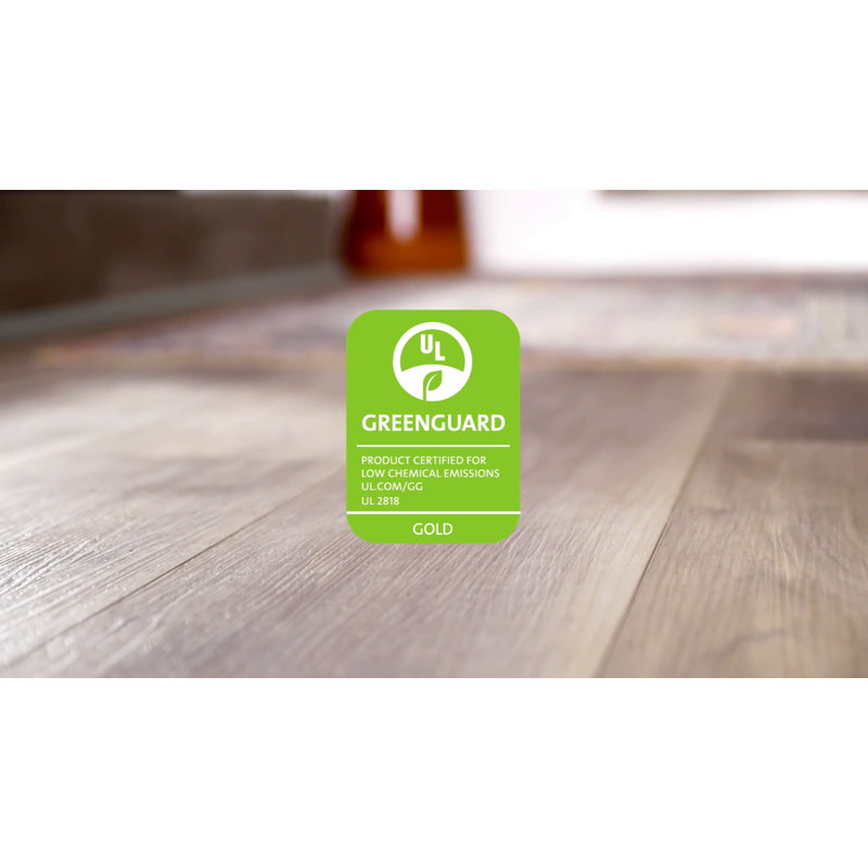 Washed Elm Waterproof Vinyl Stair Nose Molding, 94 in.