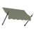 Awntech New Orleans Acrylic Fabric Fixed Awning with Iron Spear Arms-111655874-111655860
