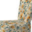 Mod Floral Nostalgia I - Chaise d'appoint rembourrée moderne Mid-Century