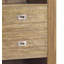 Merapi 190 cm H x 55 cm W Solid Wood Cube Bookcase