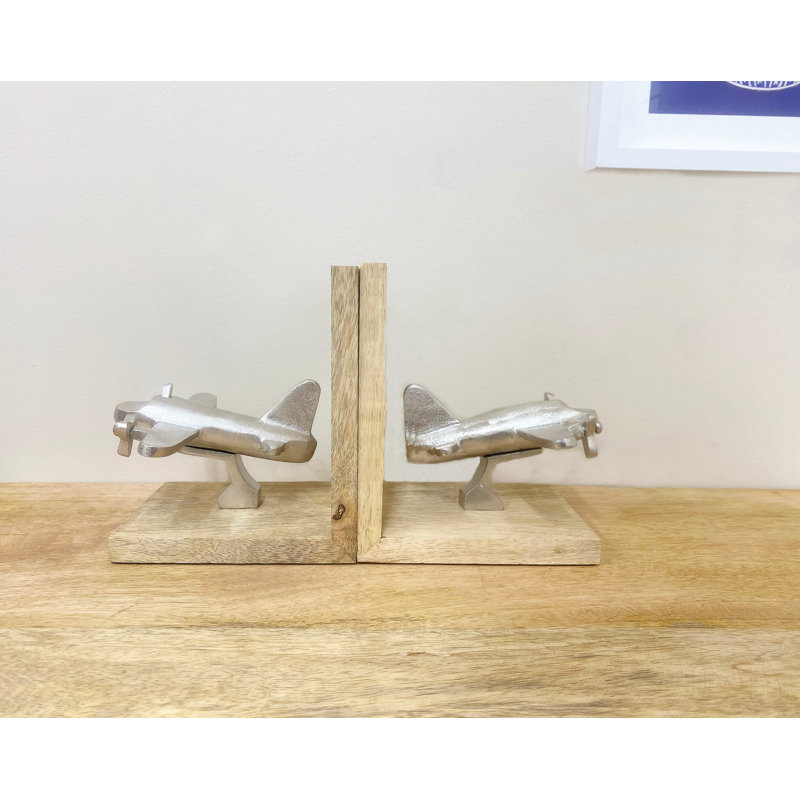 Wood Bookends
