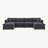 6 Seat Sleeper Sofa Bed With Ottomans,Oversized Indoor Furniture For Living Room-651290176
