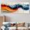 Omparkesh - Abstract Spirals Wall Art - ensemble d'art mural moderne