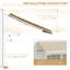 Auvent de terrasse 13 pi x 8 pi, beige Et résistance à l'eau. Manivelle manuelle. Cadre en aluminium pour auvent beige protégé. Eau, cadre. Manivelle et réduction de la chaleur sur le balcon, le patio, la terrasse, la cour