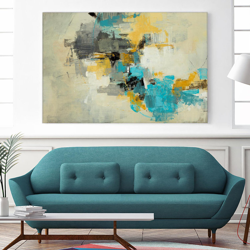 «Adrift In Time On Canvas» par Daleno, reproduction d'art, H 72 po x l 72 po x P 1,5 po