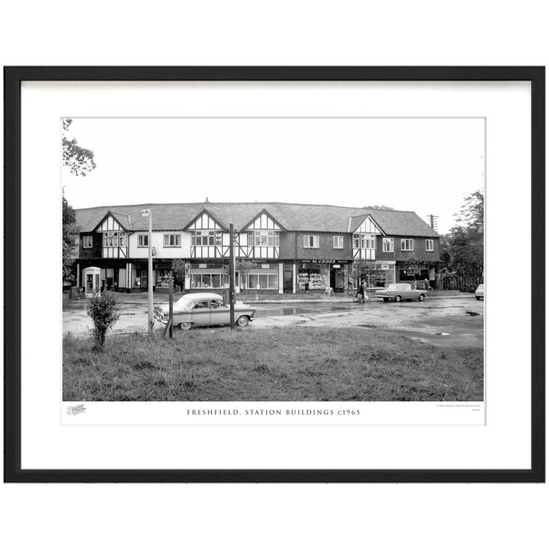 Freshfield, Station Buildings C1965 by Francis Frith - Single Picture Frame Print, 28cm H x 36cm W x 2.3cm D
