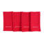 Serviettes Delevan, broderie rouge des fêtes Monaco-921956079