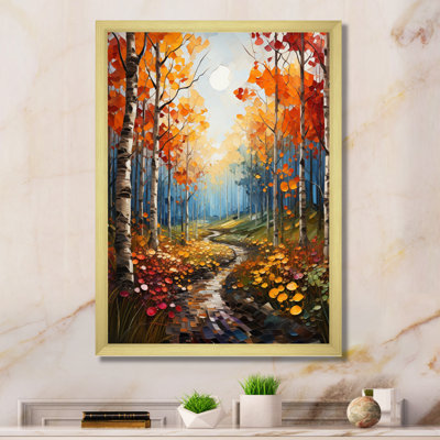 " Birch Woods Autumn Harmony III "