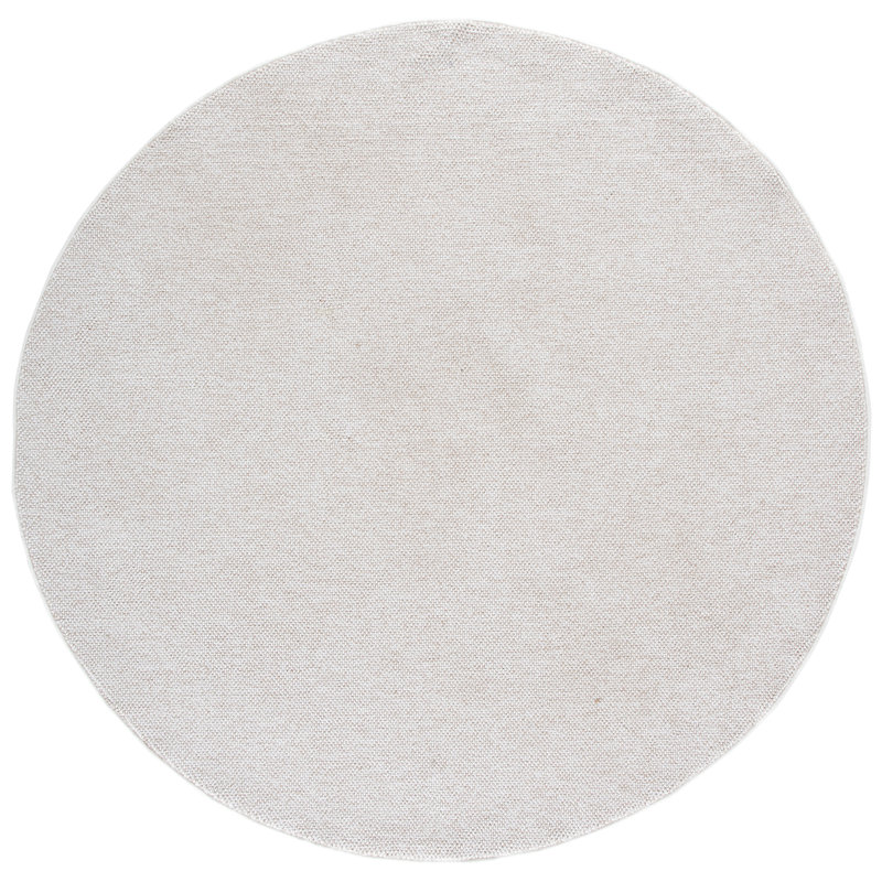River 600 Performance No Pattern Rug, 6'-7" X 6'-7" Round