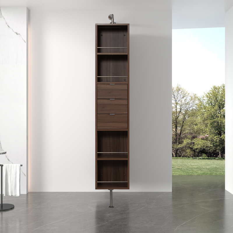 Armoire à linge pour salle de bain Prairie Grove