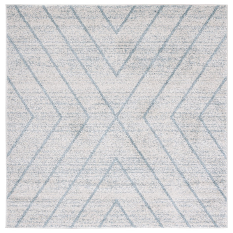 Jahn Performance Geometric Rug, Square 6'