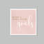 «A Girl with Goals Blush», reproduction d'art textuel-32902206-32902340