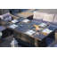 Ensemble de conversation avec coussins pour 7 personnes Aliaksey