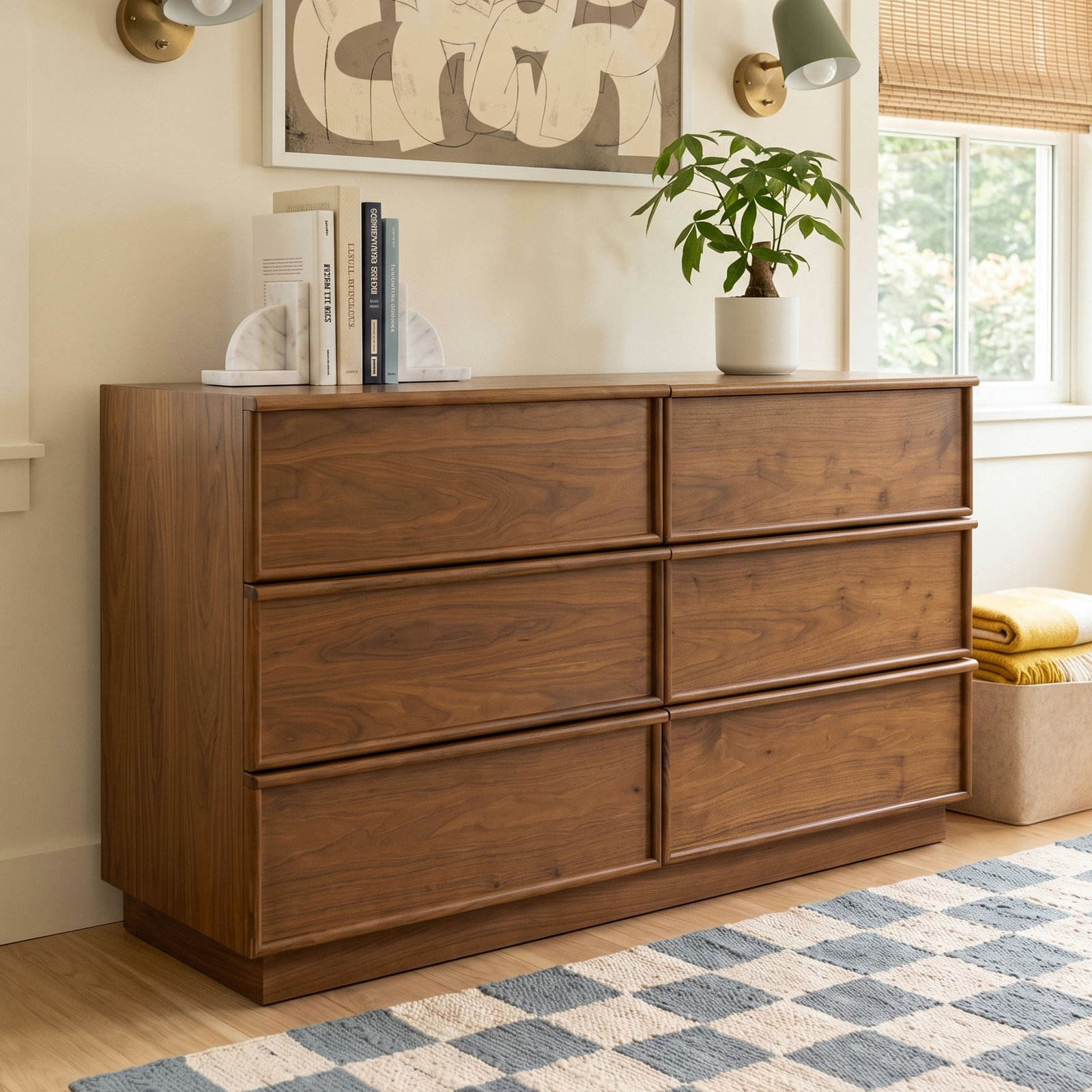 Collins 60" Walnut Dresser