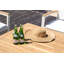 SoHo 42" Square Teak Aluminum Outdoor Coffee Table-774544322