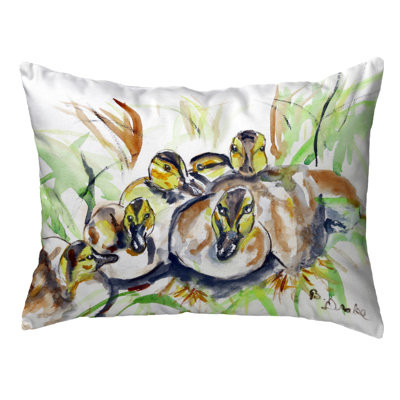 Outdoor Reversible Throw Pillow