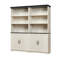 Bibliothèques avec rangement, grandes tablettes réglables en bois aggloméré pour une maison moderne