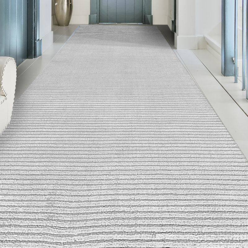 Hand-Knotted High-Quality Gray Area Rug